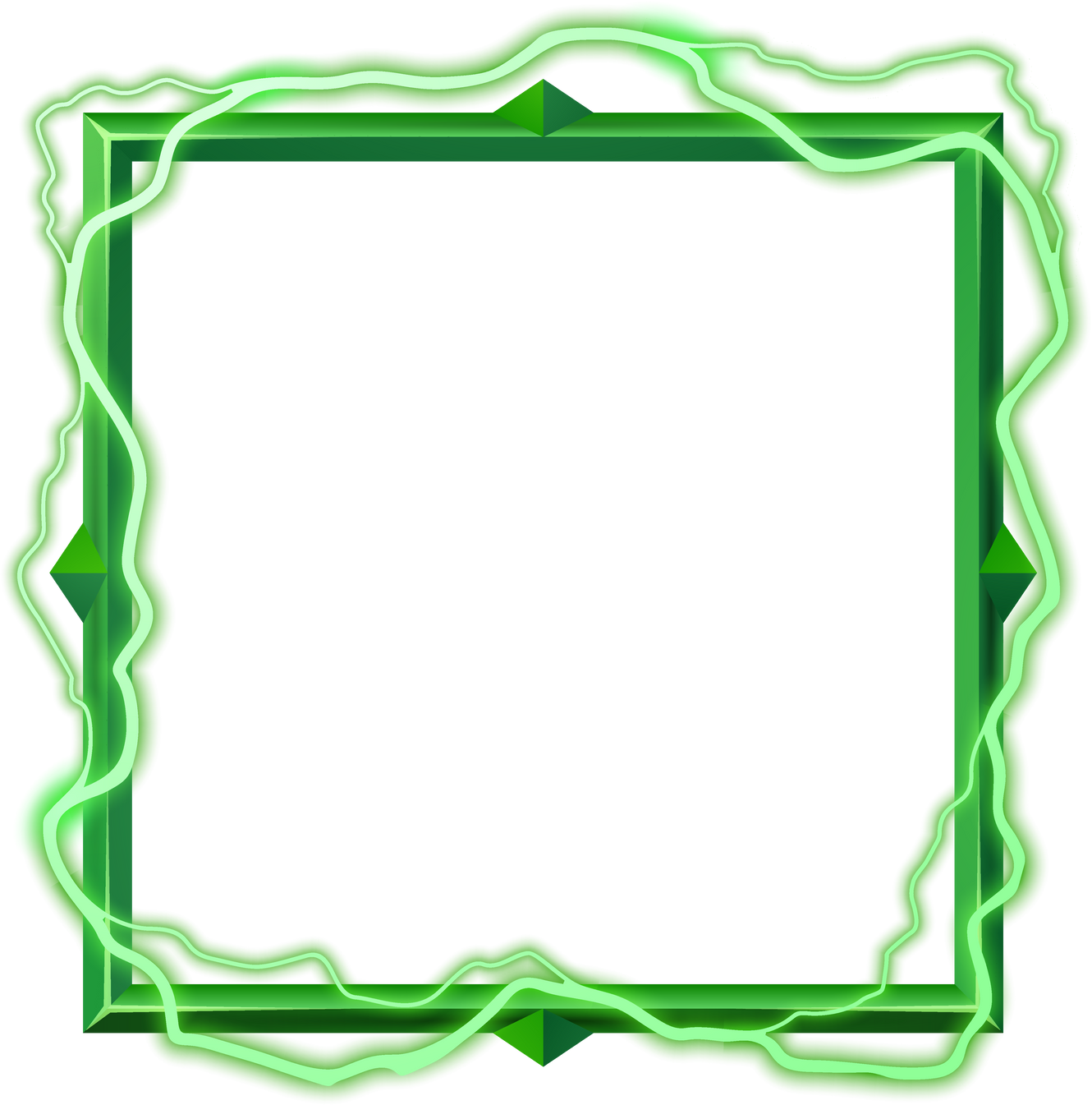 Neon Green Frame